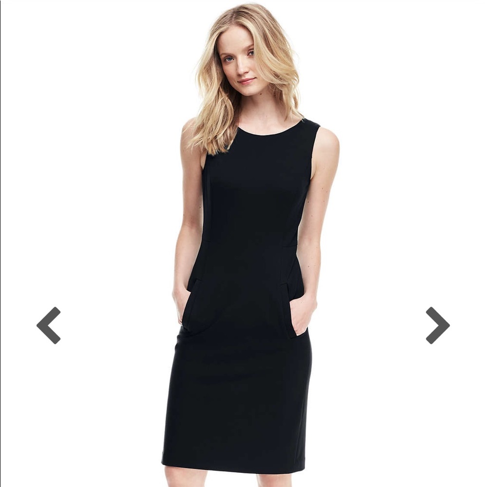 Lands End Ponte Shift Dress